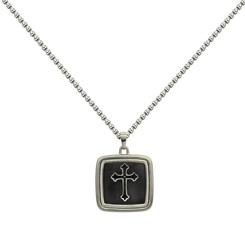 Collier Jin Phebus Homme en Acier