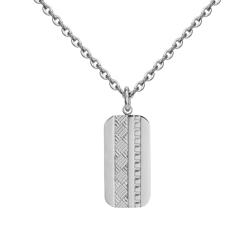 Collier Virgile Phebus Homme en Acier