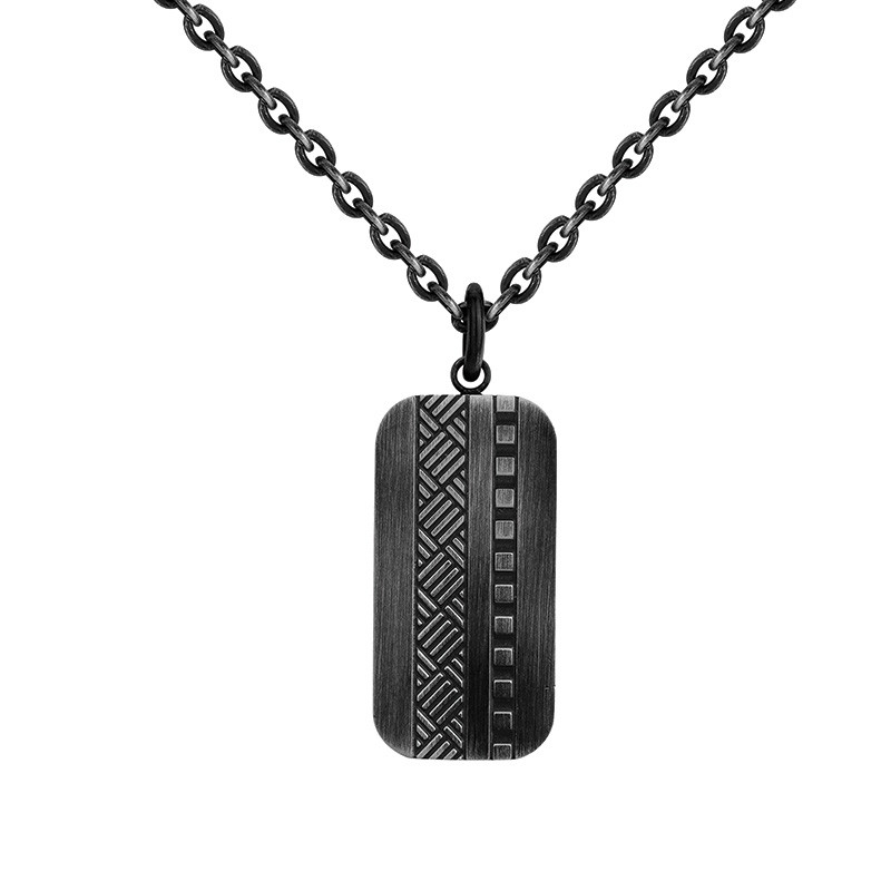 Collier Virgile Phebus Homme en Acier