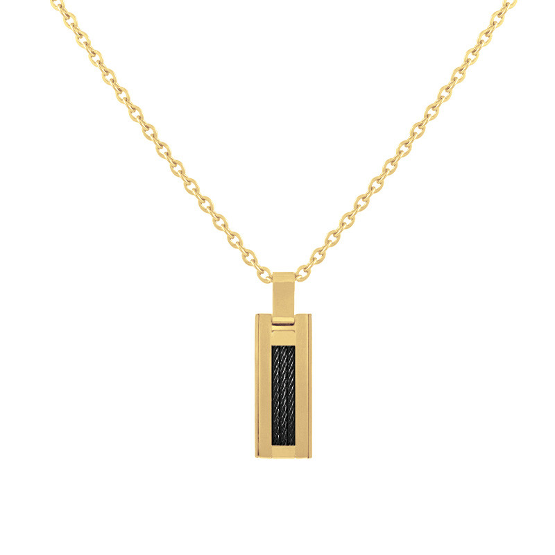 Collier Magnus Phebus Homme en Acier