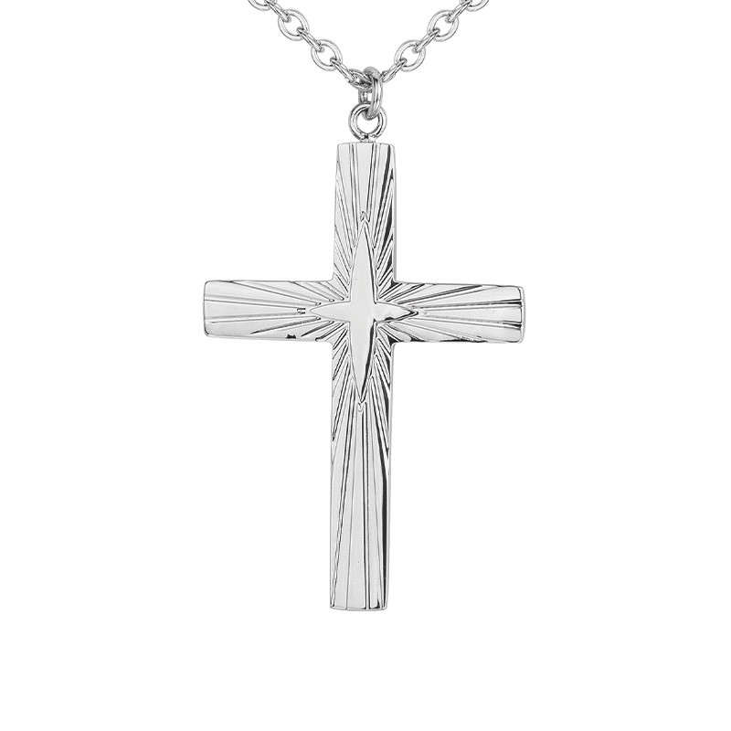 Collier Jules Phebus Homme en Acier