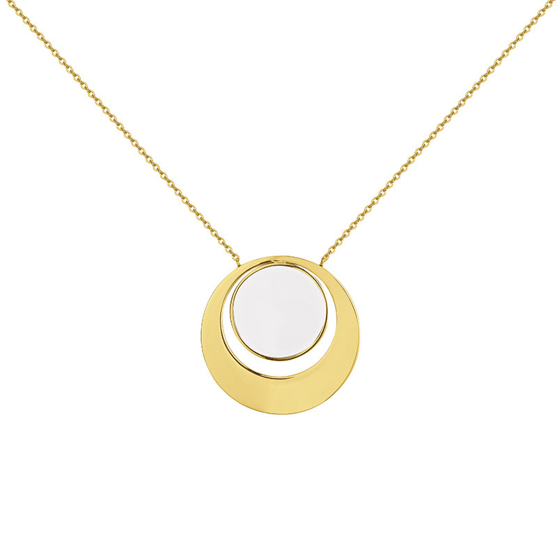 Collier Olive Phebus Femme en Acier